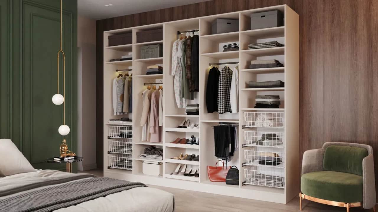 Jak zrobić garderobę w sypialni, aby maksymalnie wykorzystać przestrzeń