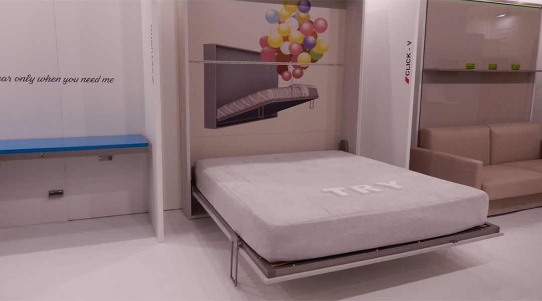 Mechanizm dla łóżka inteligentnego w szafie Smartbed V