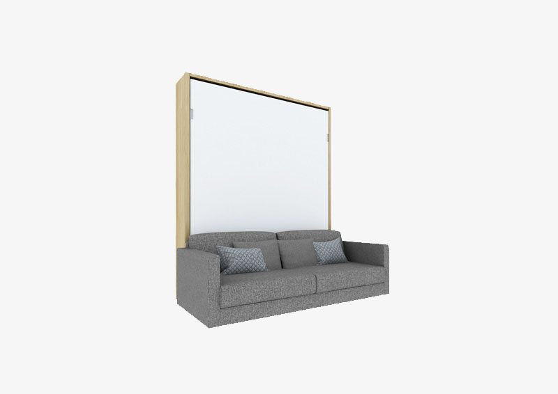 Smartbed V Sofa pionowe łóżko w szafie z sofą