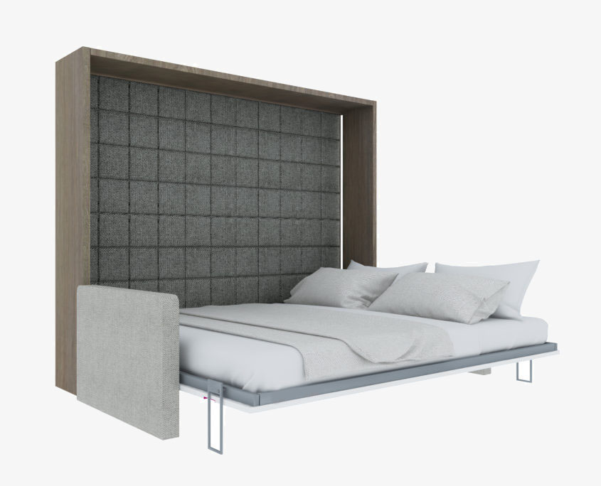 Mechanizm Smartbed O Sofa poziome łóżko w szafie